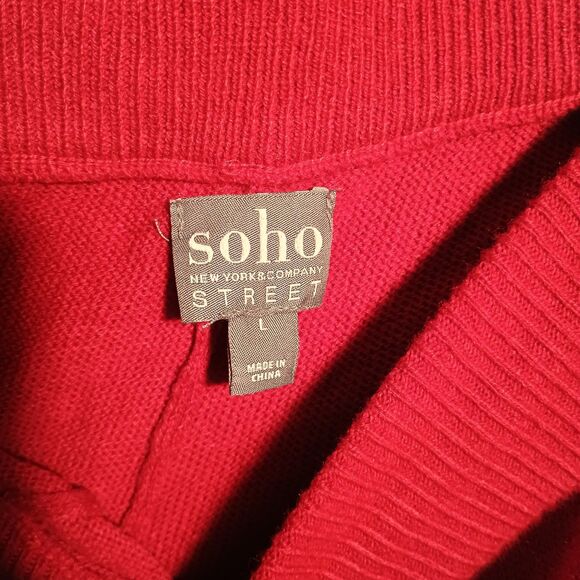 Women’s Pink Slim Fit Ankle Pants – Size L Stretch Pull-On Back Pocket Trousers - Picture 4 of 6